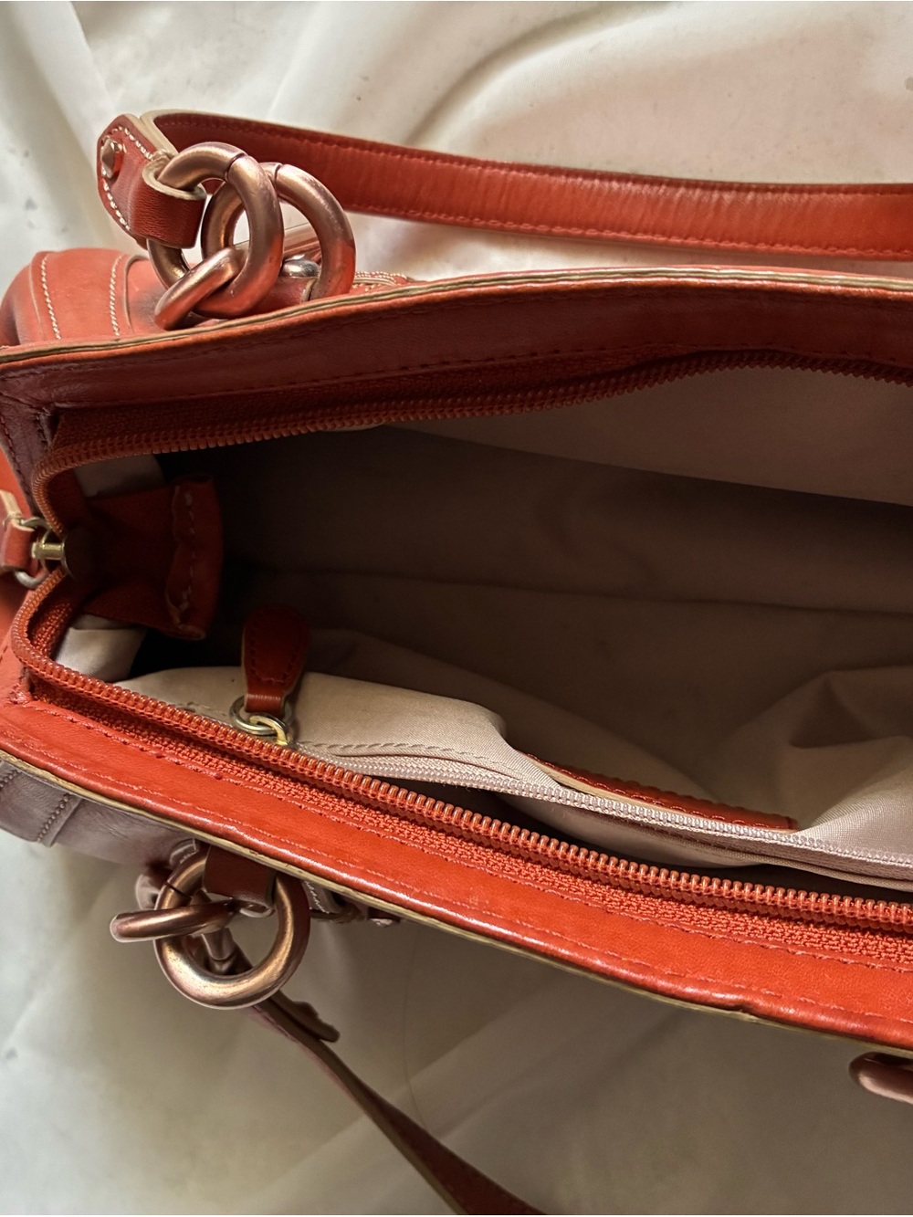 Cole Haan Leather Mini Shoulder Satchel - Picture 8 of 11